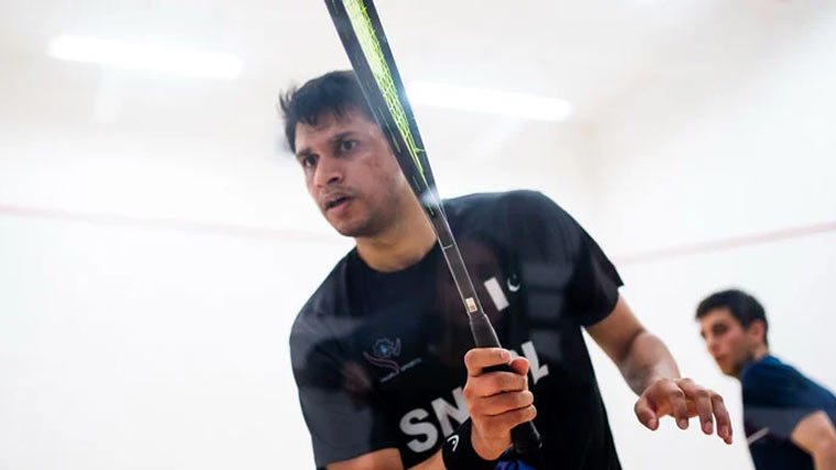 قومی سکواش کھلاڑی عاصم خان کو ورلڈ اسکواش چیمپئن شپ میں شرکت کیلئے ویزہ مسائل کا سامنا