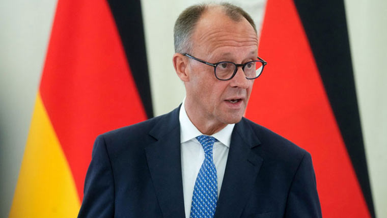 جرمن چانسلر کا ایران سے فوری طور پر مذاکرات کی میز پر آنے کا مطالبہ