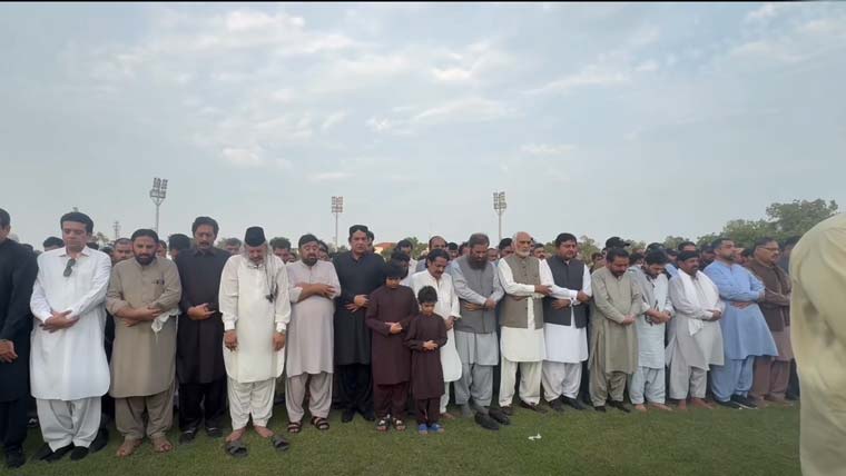 ملک محمد اقبال چنڑ کی نماز جنازہ ادا، اہم شخصیات کی بڑی تعداد میں شرکت