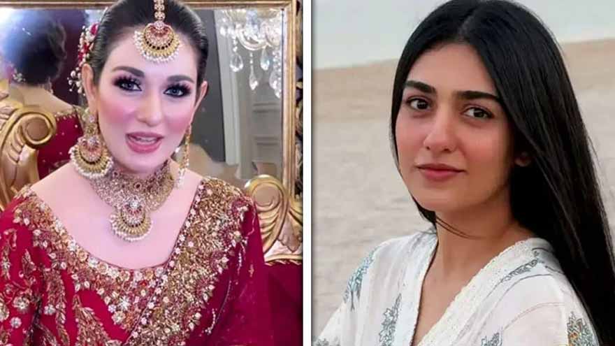 Sarah Khan's bridal makeover draws criticism from fans