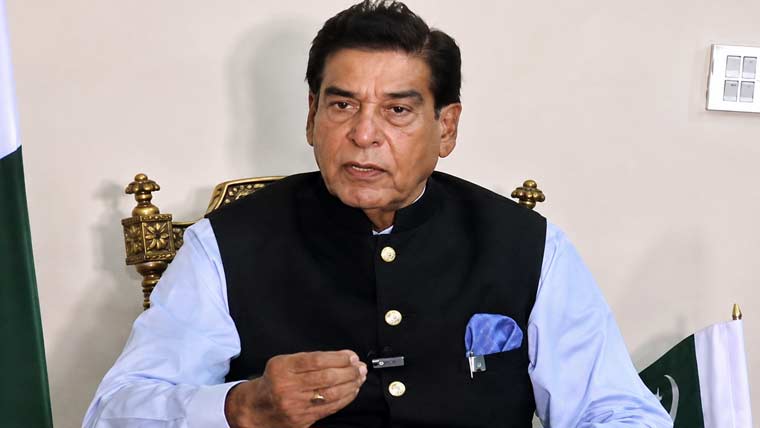 چیف الیکشن کمشنر آزاد کشمیر نے ہماری کسی ایک شکایت کا بھی جواب نہیں دیا: راجہ پرویز اشرف