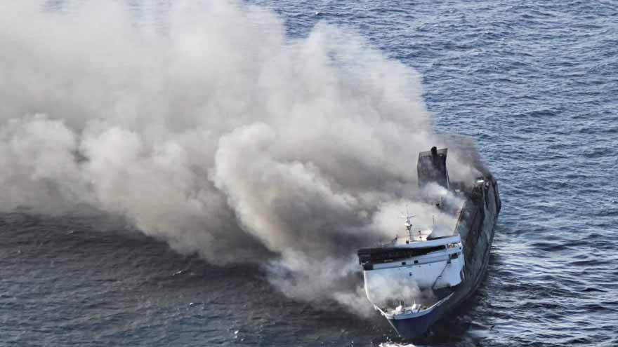 Five dead, 41 missing after Indonesia ferry fire