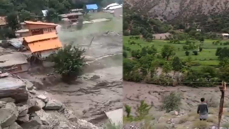 ایبٹ آباد میں طوفانی بارش، 3 بچیاں برساتی ندی میں بہہ گئیں، 2  کی لاشیں برآمد