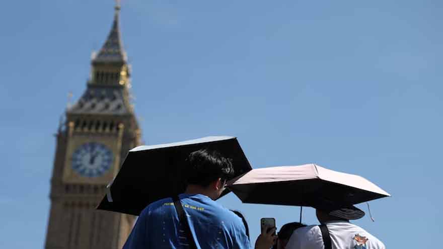 England and Wales record driest-ever July
