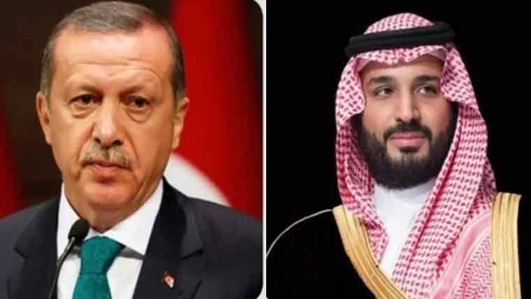 سعودی ولی عہد اور ترک صدر کا ٹیلیفونک رابطہ، علاقائی صورتحال پر تبادلہ خیال