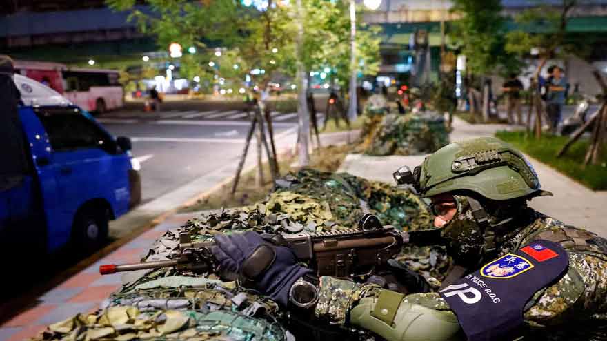 Taiwan launches major war games to test command flexibility