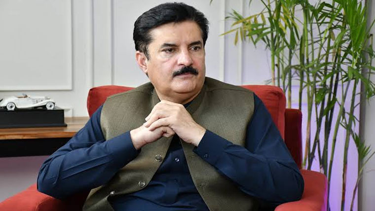 گورنر کے پی کے فیصل کریم کنڈی کا کشمیریوں کی حمایت جاری رکھنے کا عزم