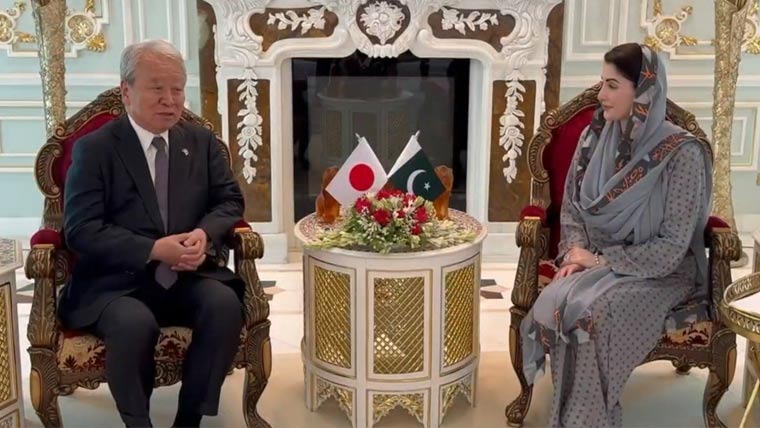 مریم نواز سے جائیکا کے صدر کی ملاقات، مختلف شعبوں میں تعاون بڑھانے پر اتفاق