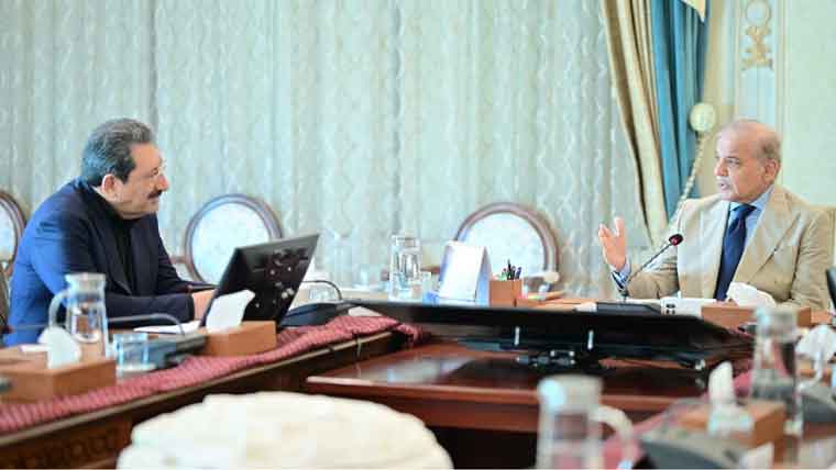 شہباز شریف سے ایرانی وفد کی ملاقات، تجارت بڑھانے پر اتفاق