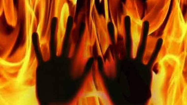 قصور میں گھریلو تنازع پر نوجوان نے خود کو آگ لگا لی، حالت  تشویشناک 