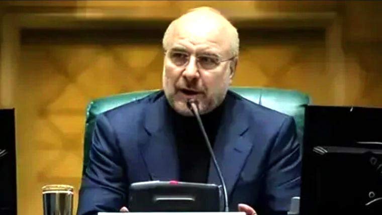 محمد باقر قالیباف نے دھونس اور جھوٹی خبروں کی حکمت عملی ناکام قرار دیدی