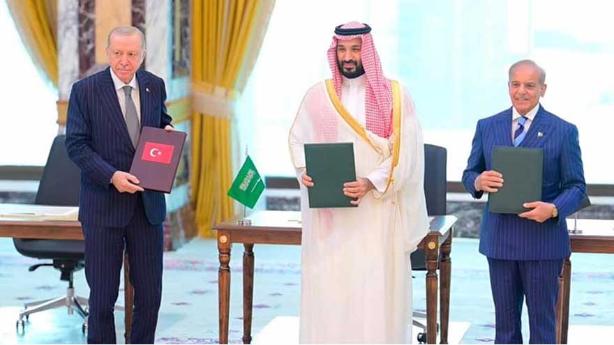 Pakistan, Saudi Arabia and Türkiye release special anthem after signing joint defence pact