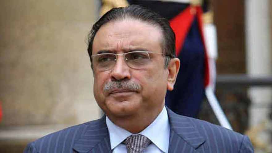 President Zardari arrives in Lahore on two-day visit