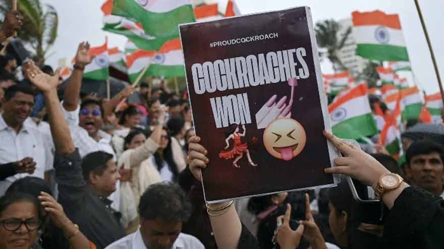India's 'cockroach' protest movement keeps heat on Modi