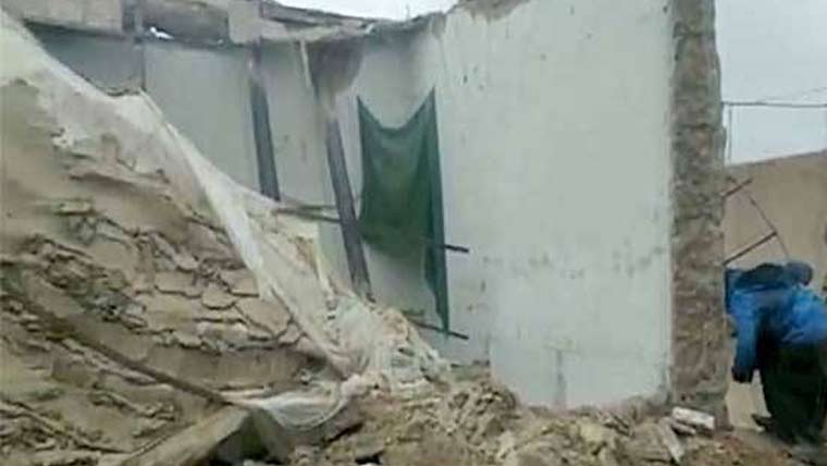 قصور: مکان کی چھت گرنے سے خاتون جاں بحق، 3 افراد زخمی