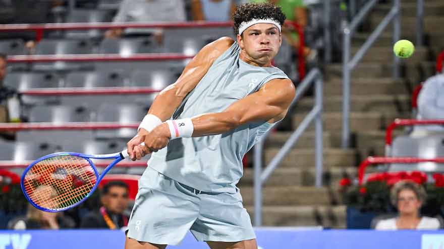 Shelton to face Nakashima in all-American Canadian Open final