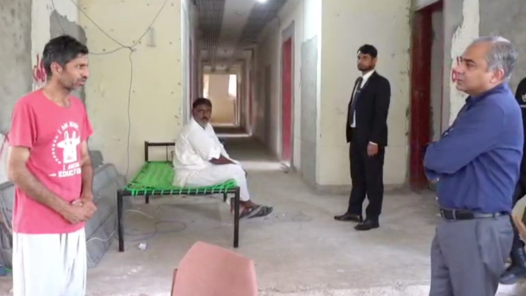 محسن نقوی کا این سی سی آئی اے ہیڈ کوارٹرز کی زیر تعمیر عمارت کا دورہ
