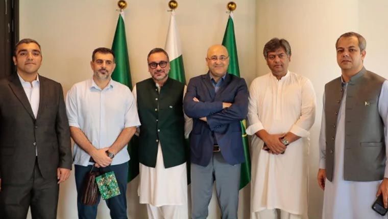 ایرانی کرکٹ ایسوسی ایشن کے وفد کا پی سی بی ہیڈکوارٹرز کا دورہ