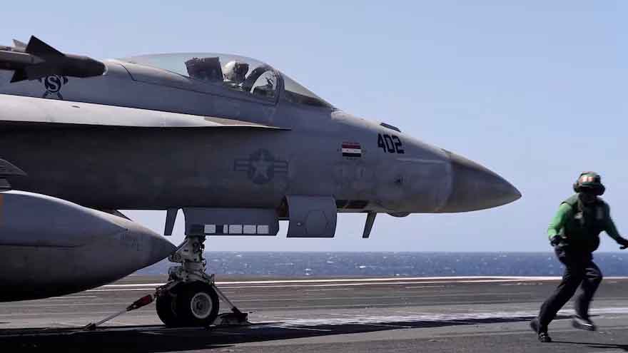 Trump allows Navy to build ships abroad, orders return to steam catapults on carriers