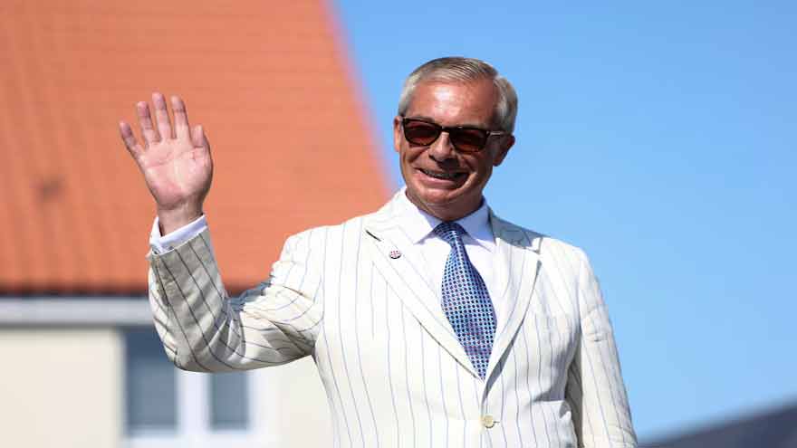 Nigel Farage regains UK parliamentary seat, fights off Count Binface challenge