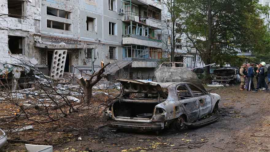 Russian drones kill a woman and 9-year-old son at home as Ukrainian civilian casualties surge
