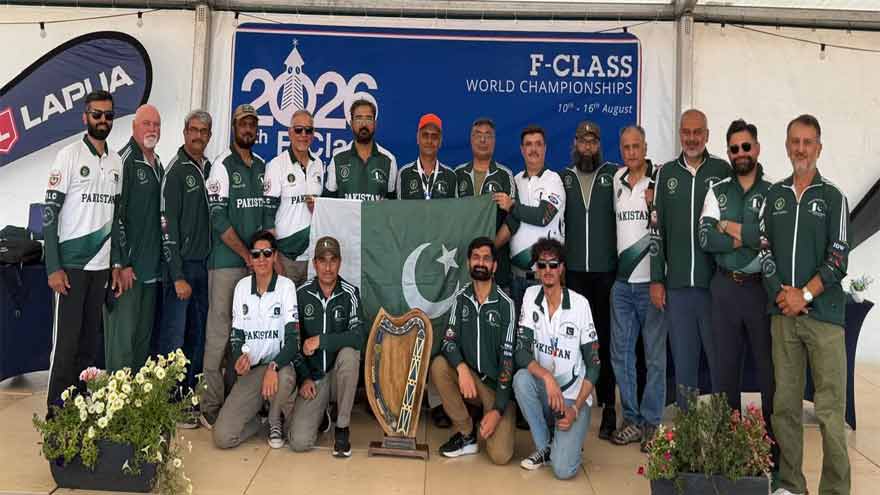 Pakistan shines at F-Class World Championship with 13 medals in UK