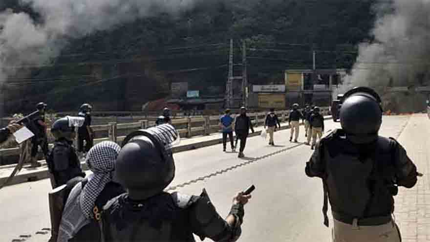 Nexus exposed as Indian army plays videos at LoC in support of banned JAAC