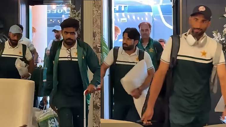 انگلینڈ کیخلاف ٹیسٹ سیریز کیلئے قومی ٹیم لیڈز پہنچ گئی