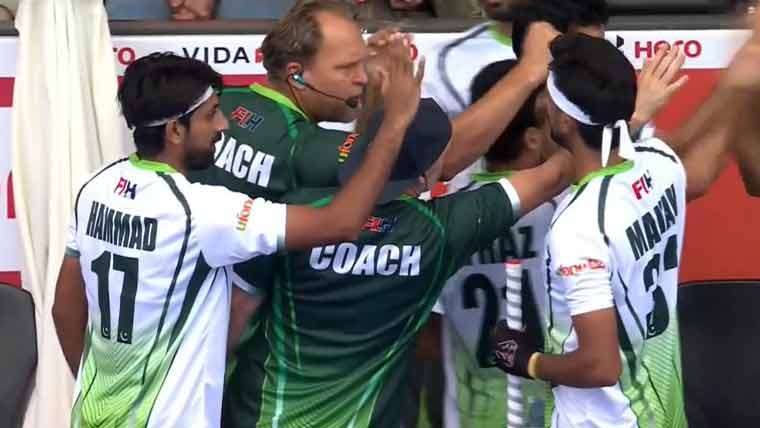 ہاکی ورلڈ کپ: پاکستان اور ویلز کا سنسنی خیز مقابلہ 3-3 گول سے برابر