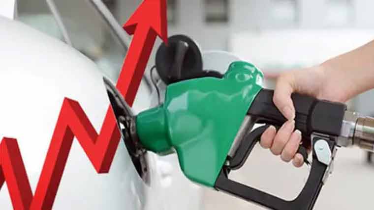 حکومت نے پٹرول اور ڈیزل کی قیمتوں میں اضافہ کردیا