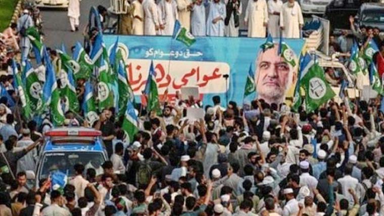 جماعت اسلامی کا پٹرولیم لیوی کے خلاف دھرنا تیسرے روز میں داخل