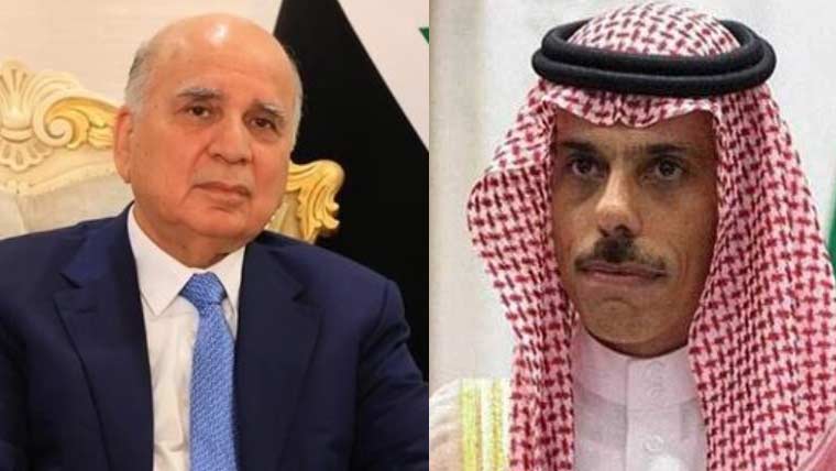 سعودی اور عراقی وزیر خارجہ کا رابطہ، علاقائی صورتحال، تعلقات مضبوط بنانے پر تبادلہ خیال