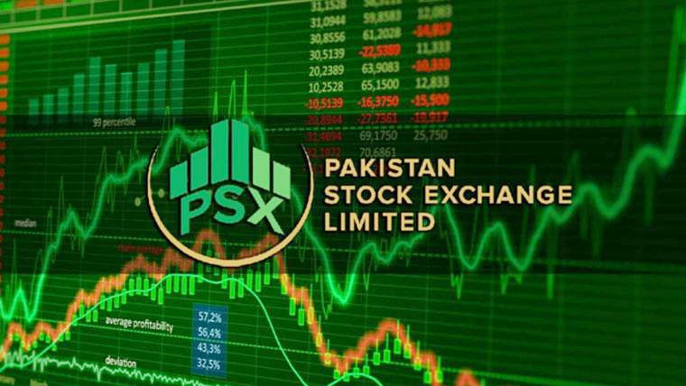 پاکستان سٹاک مارکیٹ میں کاروبار کا مثبت زون میں آغاز