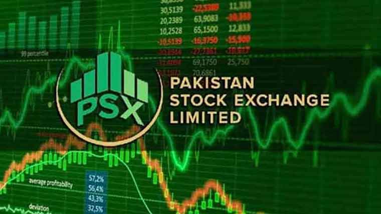 سٹاک مارکیٹ میں اتار چڑھاؤ، ہنڈرڈ انڈیکس منفی زون میں بند ہوا