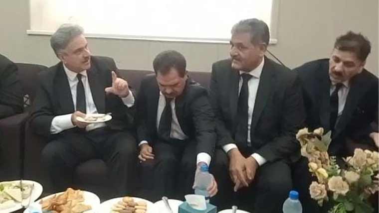 چیف جسٹس پاکستان اور وفاقی آئینی عدالت کے چیف جسٹس کے اعزاز میں استقبالیہ