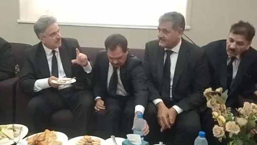 CJP Yahya Afridi, Justice Aminuddin Khan attend reception at SC Lahore registry
