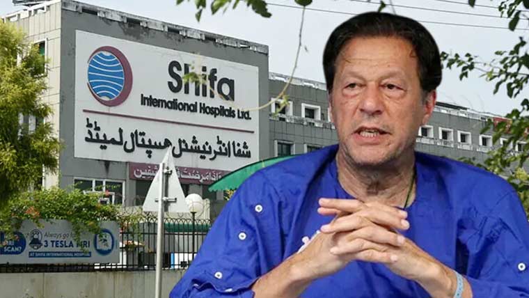 بانی پی ٹی آئی عمران خان کو اڈیالہ جیل سے شفا ہسپتال منتقل کر دیا گیا