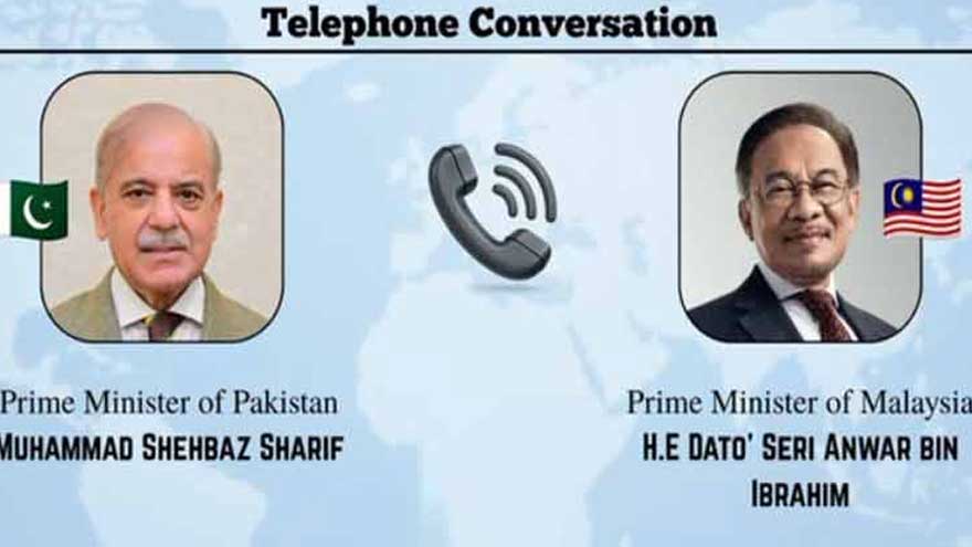 PM Shehbaz, Malaysian premier Anwar discuss bilateral ties, regional peace