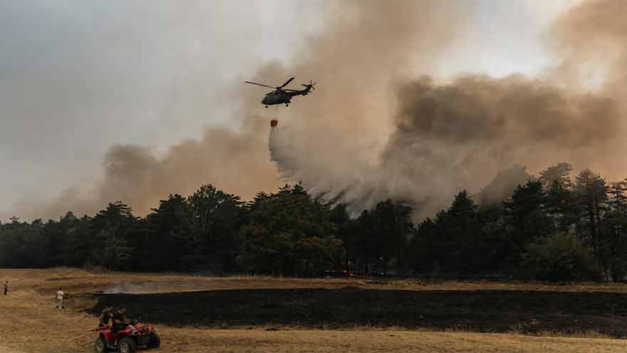 EU sends helicopters, firefighters to Serbia to tackle wildfires