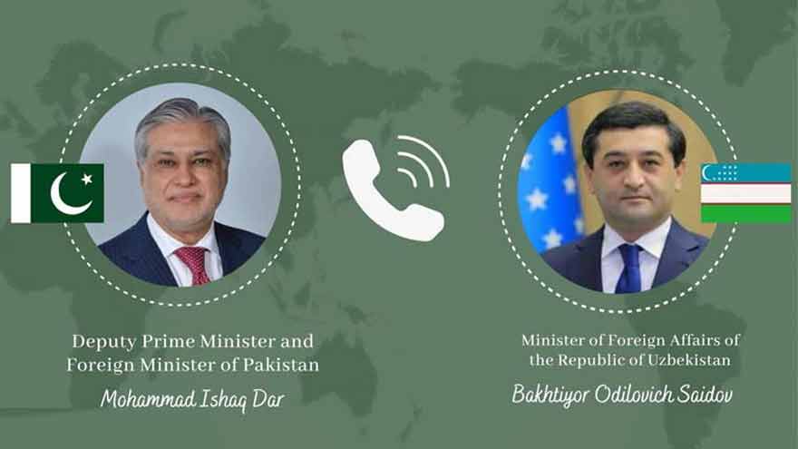 DPM Dar, Uzbek FM discuss matters of mutual interest