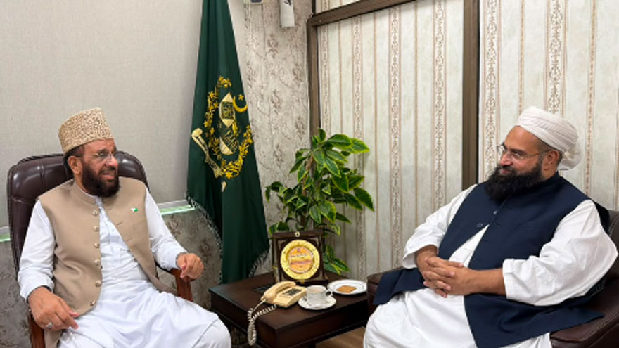 Ashrafi, religious minister discuss Seerat conference, Hajj arrangements