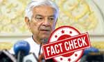 خواجہ آصف کی پاک بھارت موازنے میں بھارت کی تعریف کرنے والی ویڈیو فیک نکلی