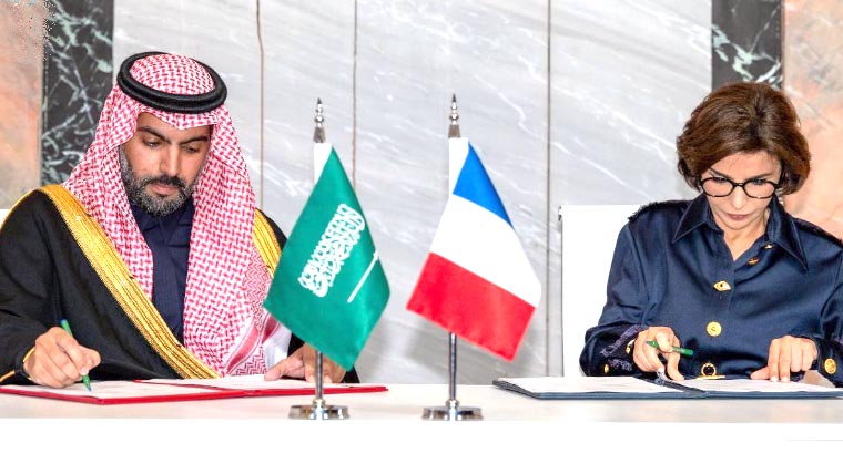 سعودیہ اور فرانس کے درمیان سرمایہ کاری سمیت متعدد معاہدوں پر دستخط