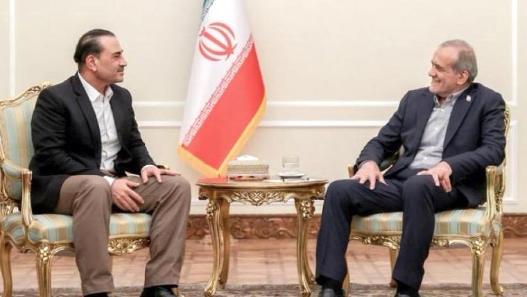 فیلڈ مارشل کی ایرانی صدر سمیت اہم رہنماؤں سے ملاقاتیں، کشیدگی میں روک تھام، آبنائے ہرمز کھولنے پر گفتگو