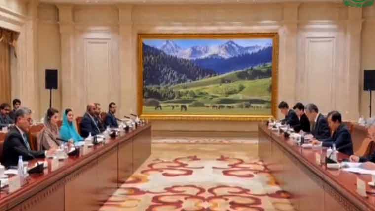 مریم نواز کی سیکرٹری سنکیانگ پارٹی چن شیاوجیانگ سے ملاقات، زرعی پیداوار بڑھانے پر اتفاق