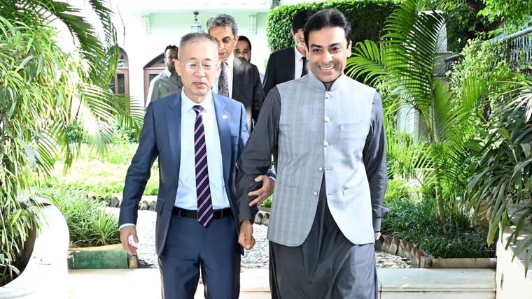 حمزہ شہباز سے چینی قونصل جنرل کی ملاقات، پاک چین تعلقات پر گفتگو