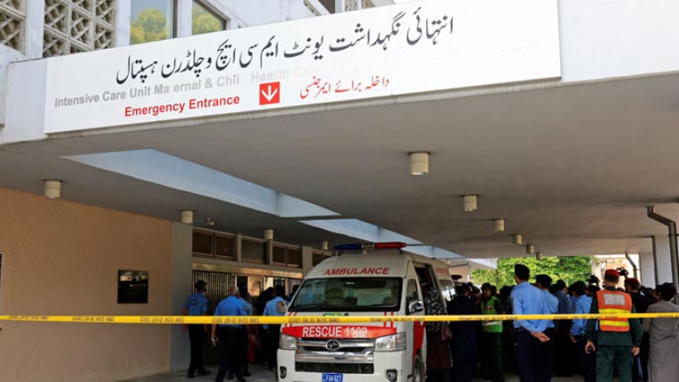 اسلام آباد کے پمز ہسپتال کے نرسری وارڈ میں آتشزدگی، 14 نومولود جاں بحق