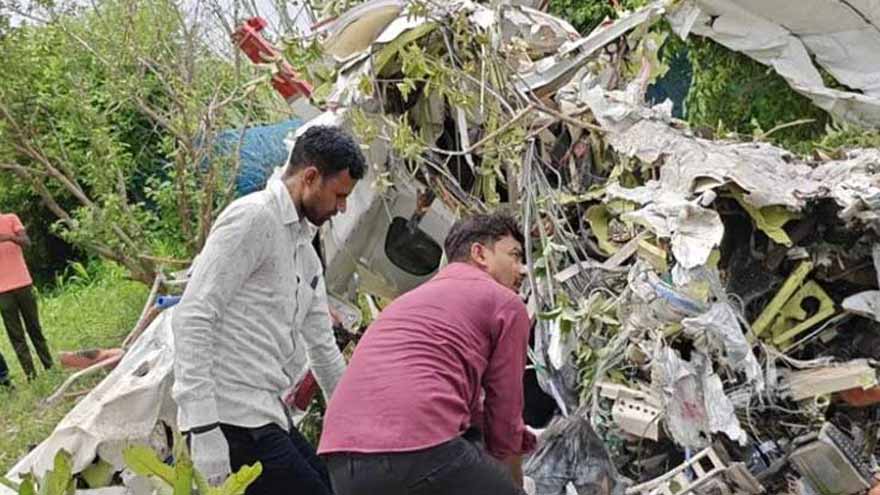 Pilot, instructor killed as training aircraft crashes in India's Kanpur