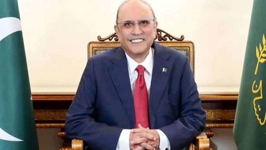 President Zardari grieved over passing of Norway's king