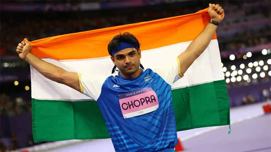 India's javelin champion Neeraj Chopra ends season early after ligament tear